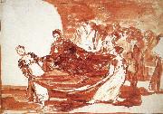 Francisco Goya, Drawing for Disparate feminino